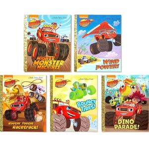 Blaze and the Monster Machines Little Golden Book LibrarY
